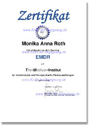 Zertifikat EMDR